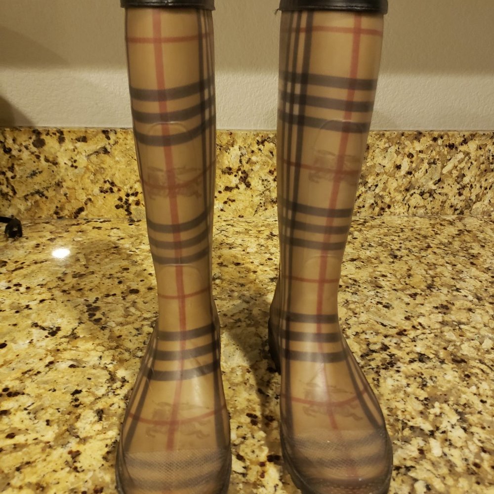 Burberry Rain Boots - Picture 2 of 7